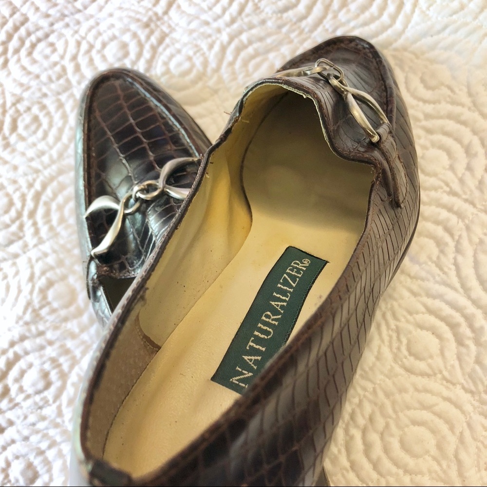 Naturalizer brown leather loafers - Picture 3 of 5